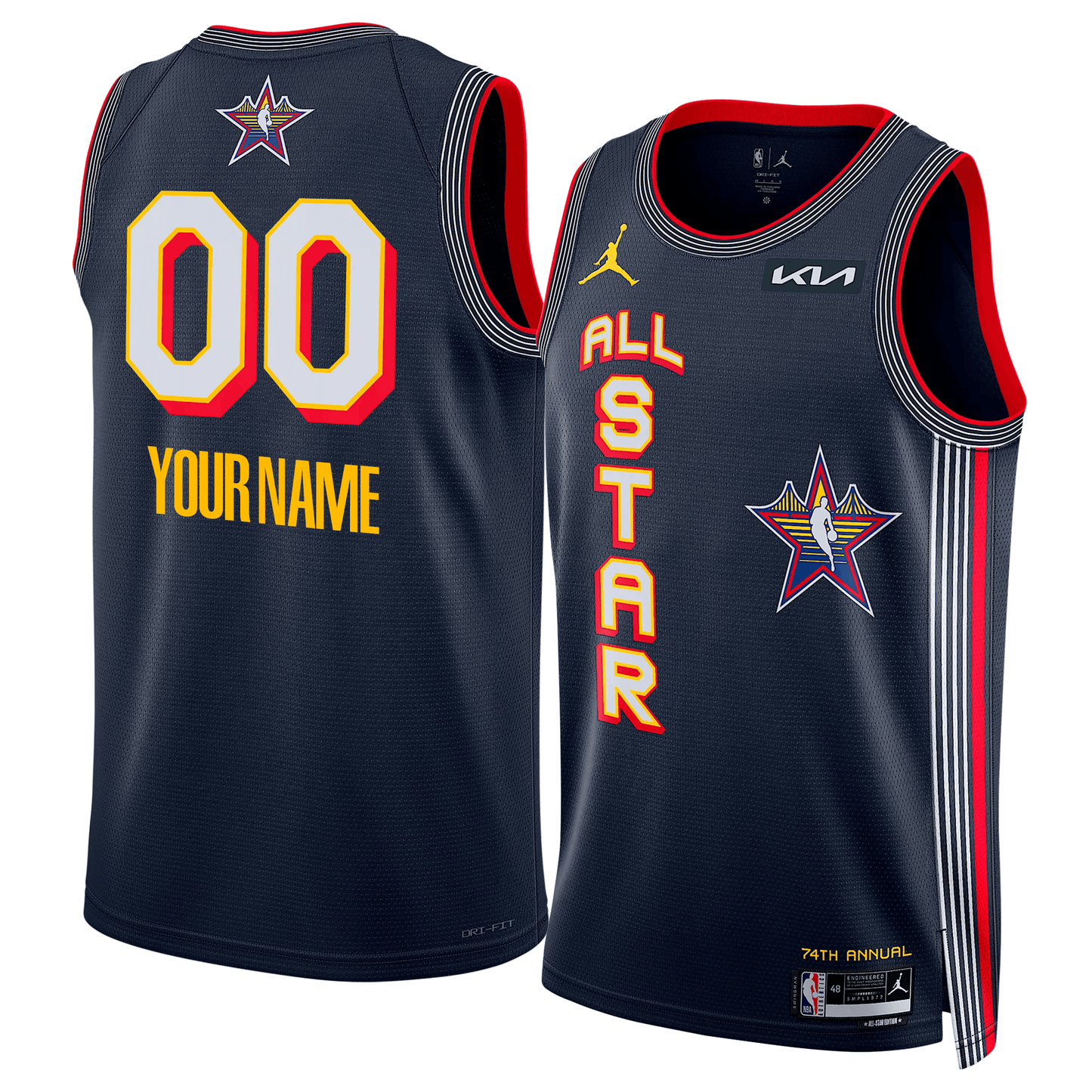 Men's NBA All Stars 2025 Jersey