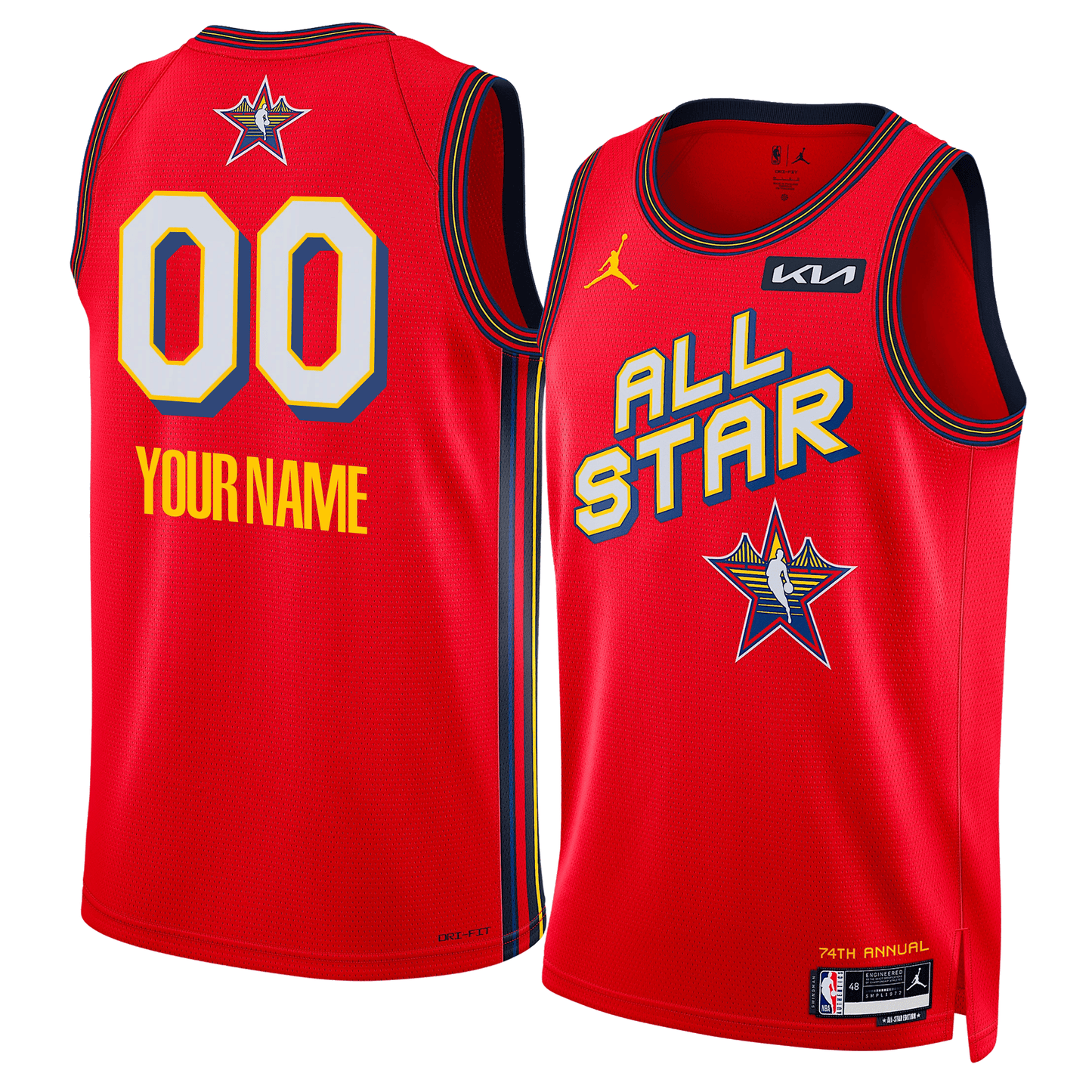 Men's NBA All Stars 2025 Jersey