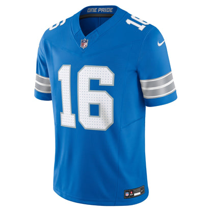 Jared Goff Detroit Lions Nike Vapor F.U.S.E. Limited Jersey - Blue