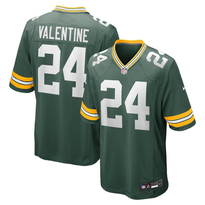Carrington Valentine Green Bay Packers Nike  Game Jersey -  Green