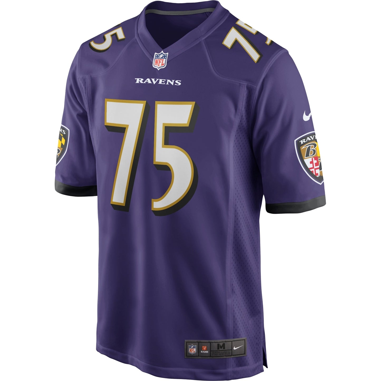 Jonathan Ogden Baltimore Ravens Nike Game Retired   Jersey - Purple