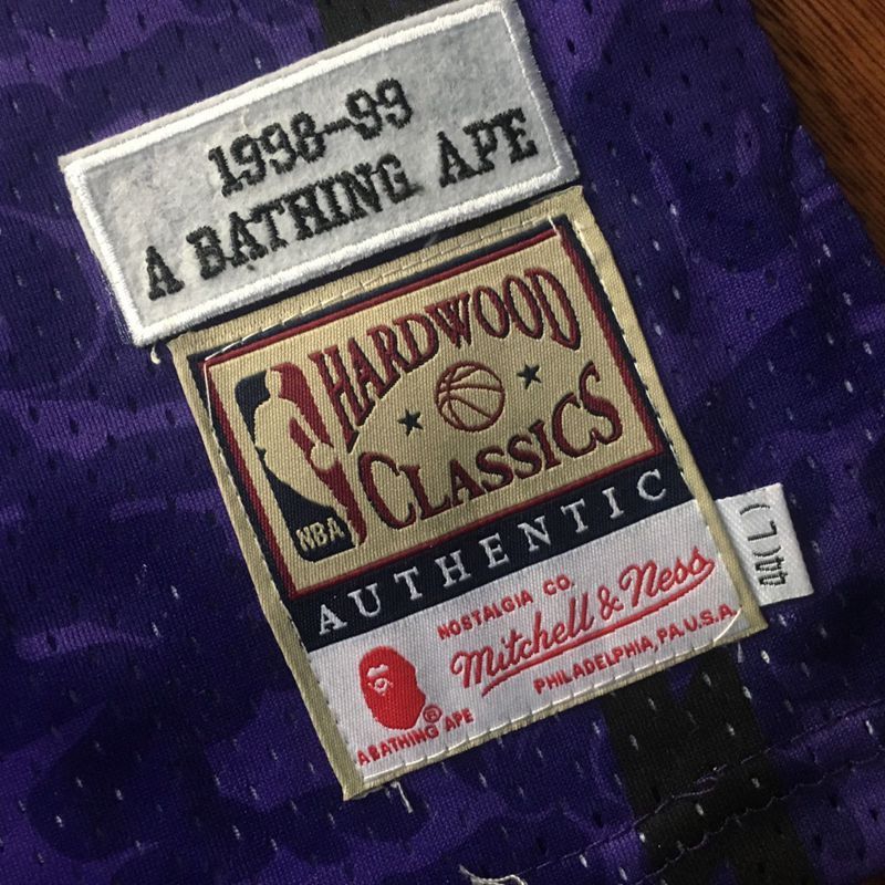 BAPE Toronto Raptors Purple 93 MN