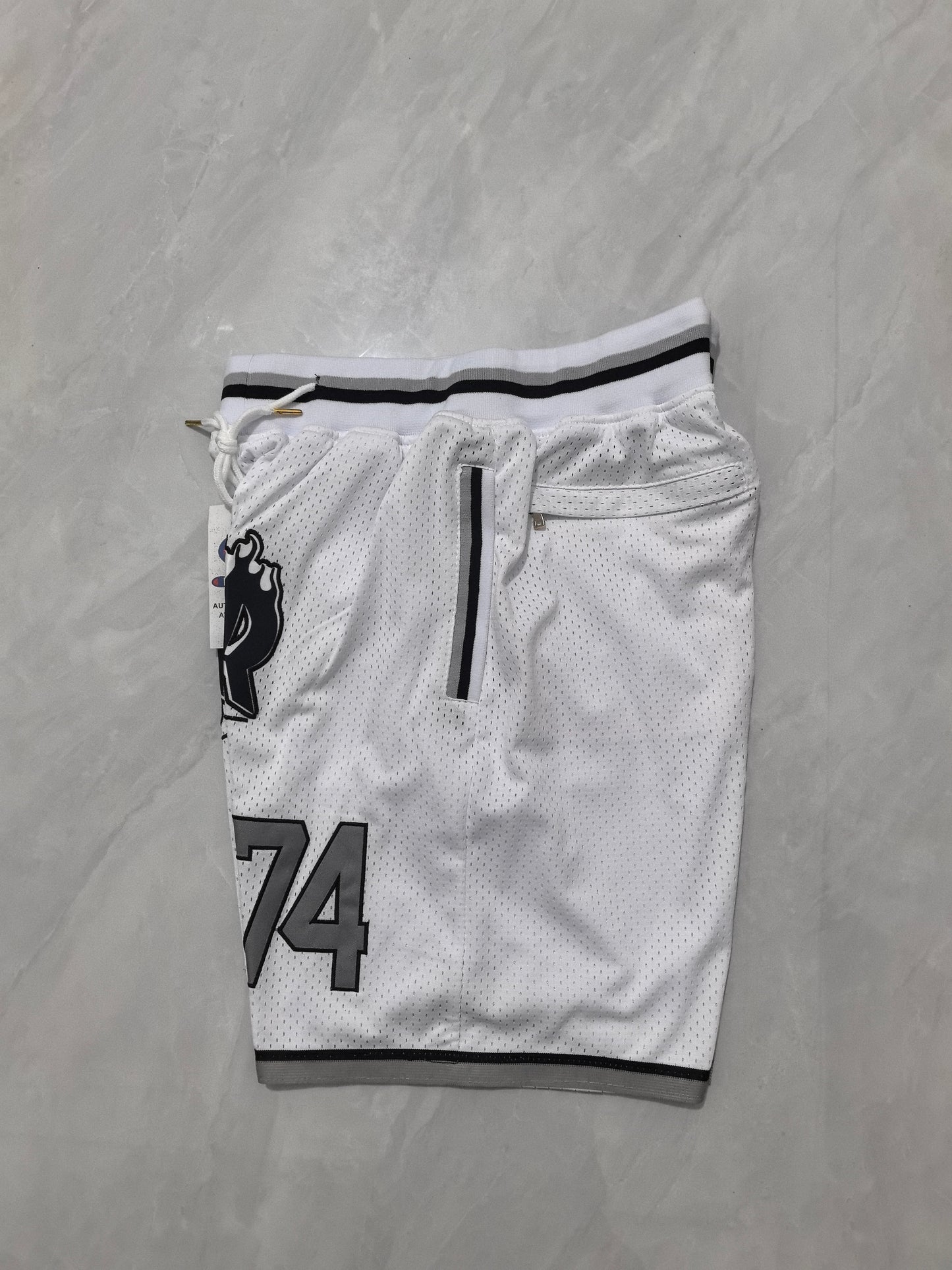 Las Vegas Raiders White Pocket Shorts