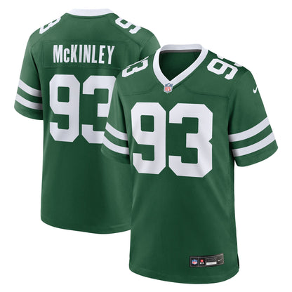 Takk McKinley New York Jets Nike Team Game Jersey - Legacy Green
