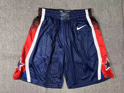 24 Olympics USA Team Blue Shorts
