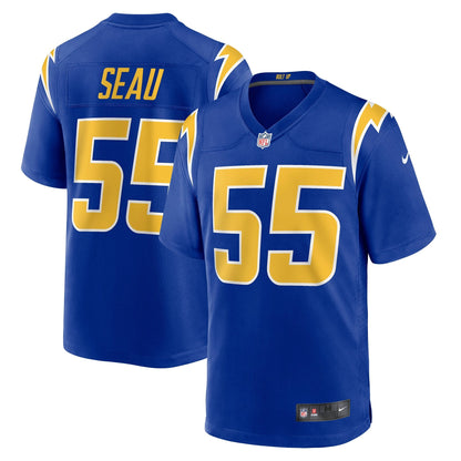 Junior Seau Los Angeles Chargers Nike Retired   Alternate Game Jersey - Royal