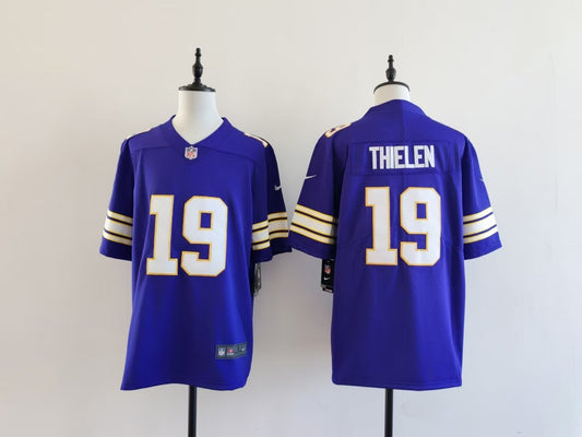 Men's Minnesota Vikings Adam Thielen Nike Jersey -  Retro Purple