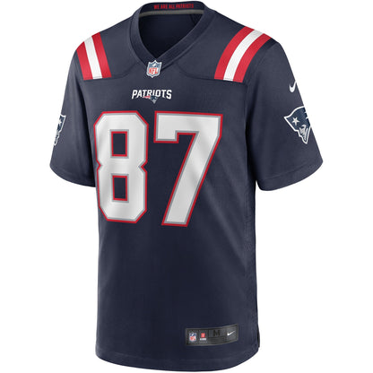 Ben Coates New England Patriots Nike Game Retired   Jersey - Navy