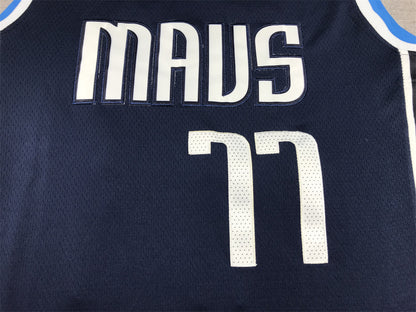Dallas Mavericks Luka Doncic #77 City Edition Swingman Jersey — Embroidered Announced