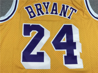 Kobe Bryant #24 Los Angeles Lakers 2007-08 Throwback Embroidered Jersey