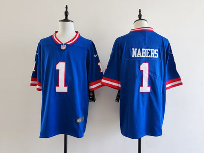 Men's New York Giants Malik Nabers Jersey