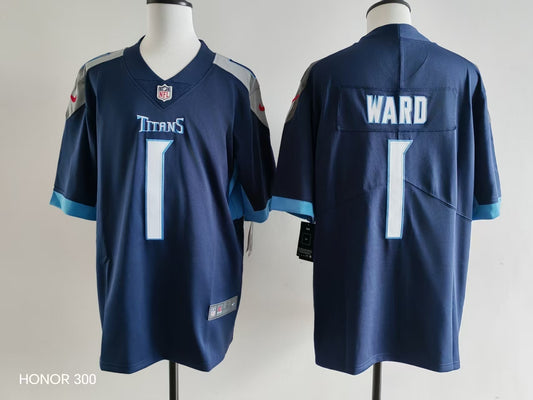 Men's Tennessee Titans Cameron Ward Jersey#1