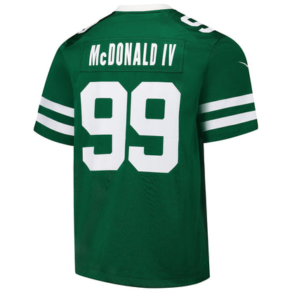 Will McDonald IV New York Jets Nike Team Game Jersey - Legacy Green