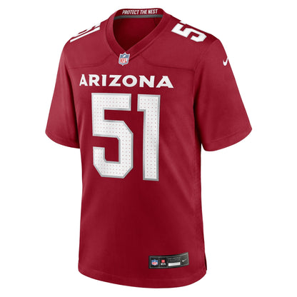 Krys Barnes Arizona Cardinals Nike Team Game Jersey -  Cardinal