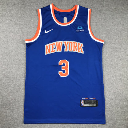 Knicks #3 blue jersey