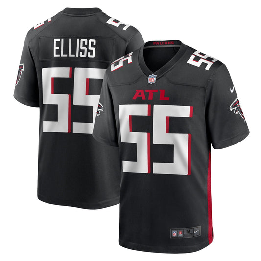 Kaden Elliss Atlanta Falcons Nike Game   Jersey - Black
