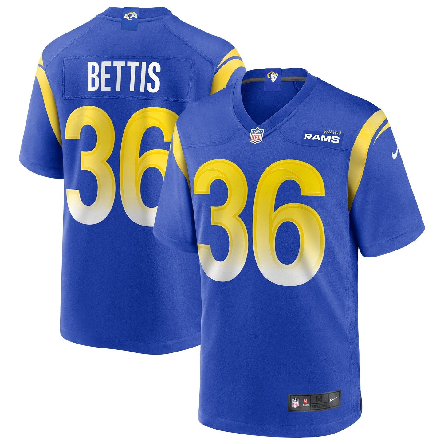 Jerome Bettis Los Angeles Rams Nike Game Retired   Jersey - Royal