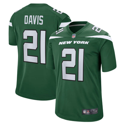 Ashtyn Davis New York Jets Nike Game   Jersey - Gotham Green