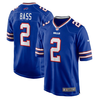 Tyler Bass Buffalo Bills Nike Game   Jersey - Royal