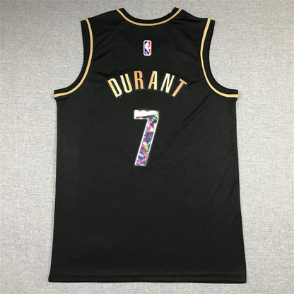 Brooklyn Nets Kevin Durant #7 City Edition - Embroidered Jersey