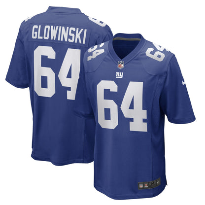 Mark Glowinski New York Giants Nike Game   Jersey - Royal