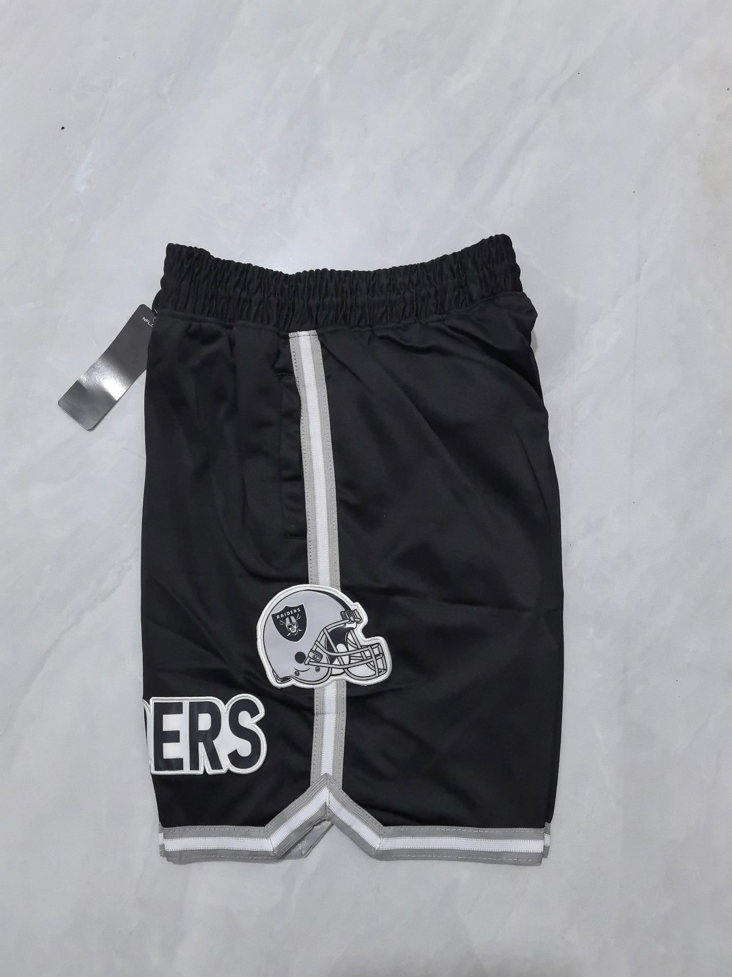Las Vegas Raiders Black Pocket Shorts
