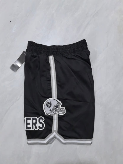Las Vegas Raiders Black Pocket Shorts