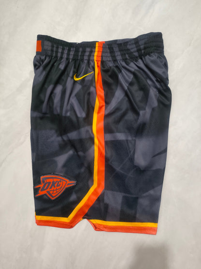 Oklahoma City Thunder Black 24 City Edition Shorts