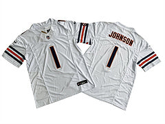 JOHNSON #1 Chicago Bears Game Jersey