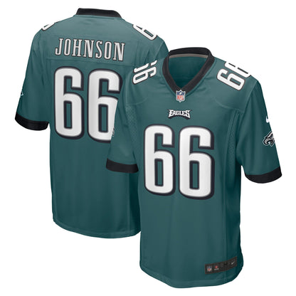 Roderick Johnson Philadelphia Eagles Nike  Game Jersey - Midnight Green