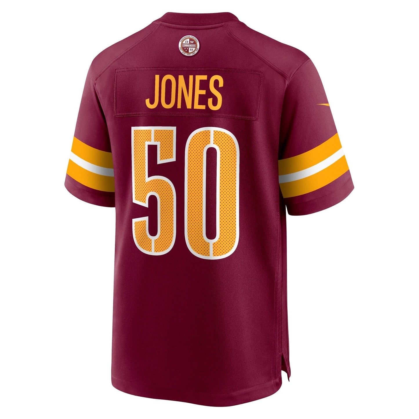 Andre Jones Jr. Washington Commanders Nike Team Game Jersey -  Burgundy