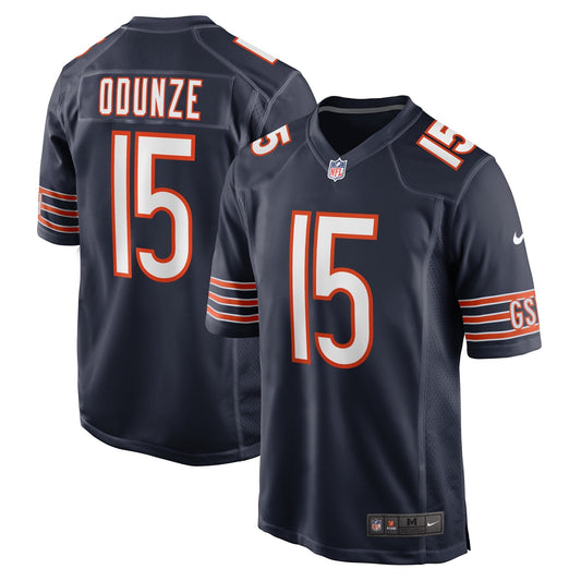 Rome Odunze Chicago Bears Nike    Game Jersey - Navy