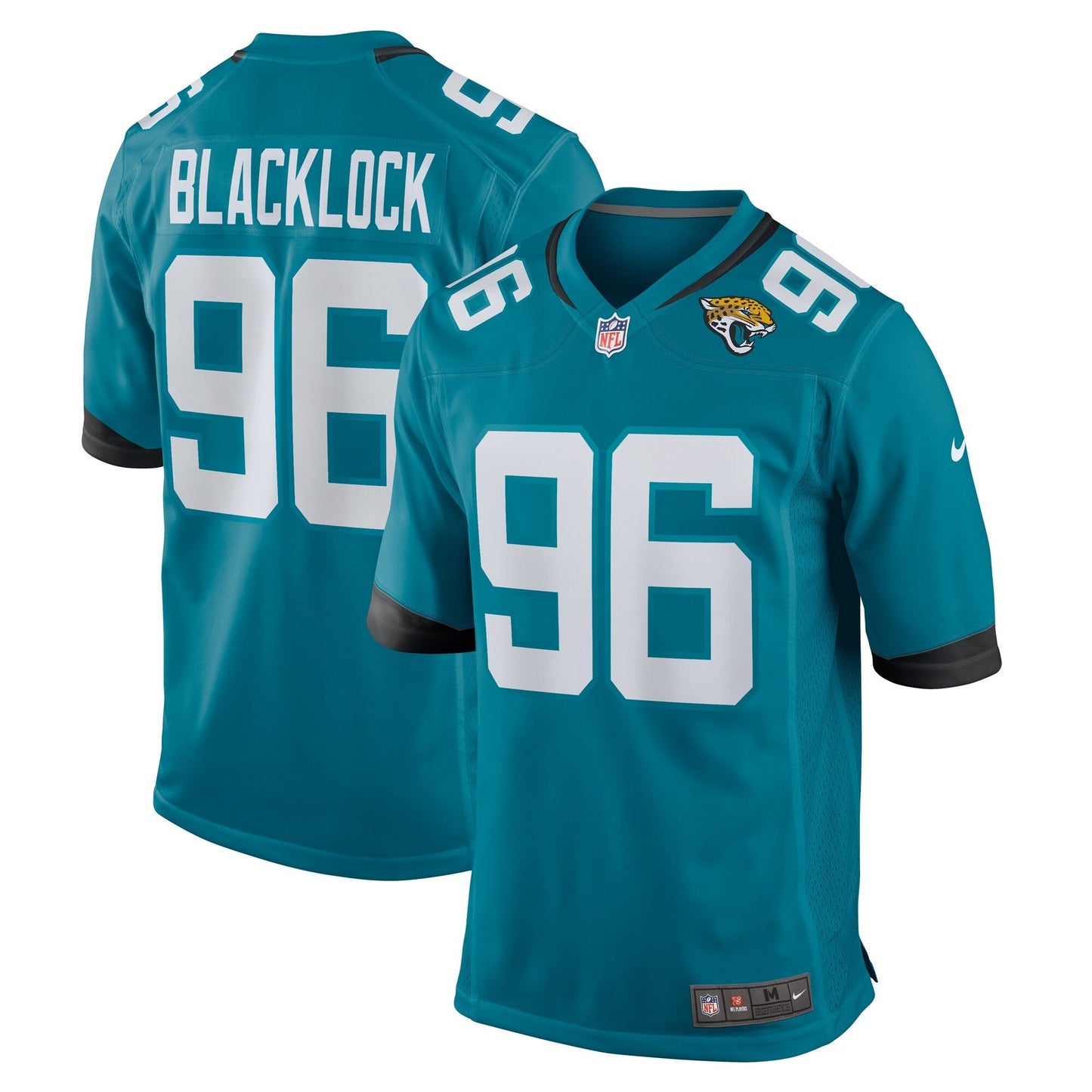 Ross Blacklock Jacksonville Jaguars Nike Team Game Jersey -  Teal