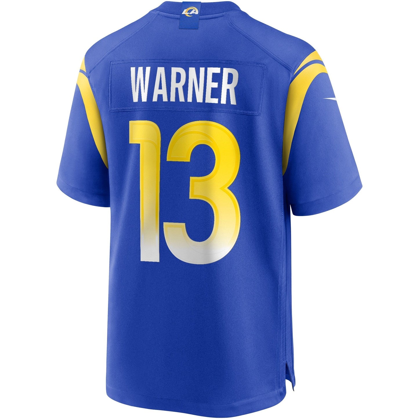 Kurt Warner Los Angeles Rams Nike Game Retired   Jersey - Royal