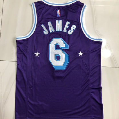 Los Angeles Lakers James Purple 6 MN