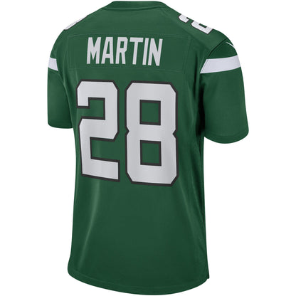 Curtis Martin New York Jets Nike Game Retired   Jersey - Gotham Green