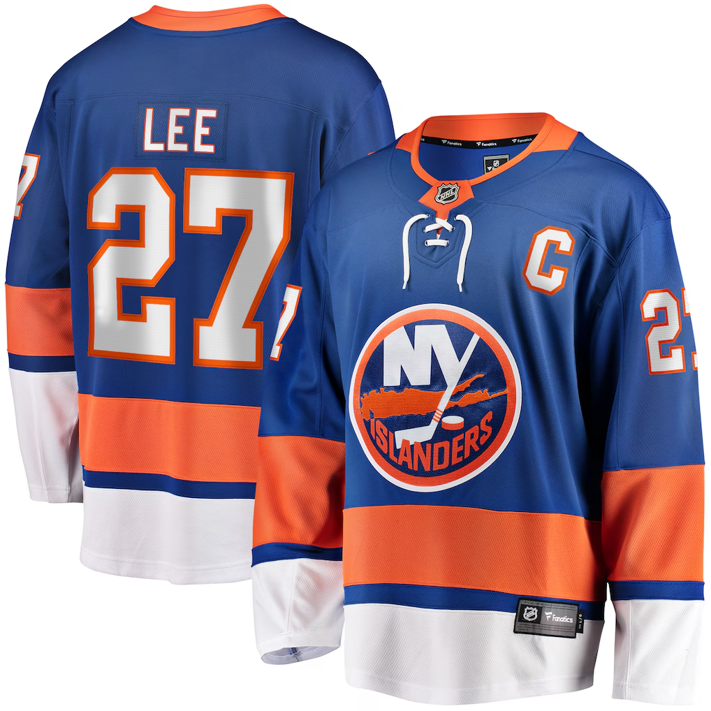 Men's New York Islanders Anders Lee #27  Royal Breakaway Jersey