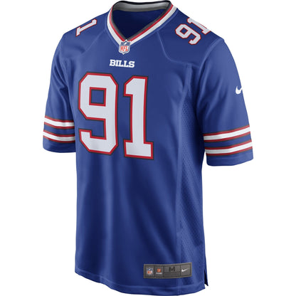 Ed Oliver Buffalo Bills Nike Team Game   Jersey - Royal
