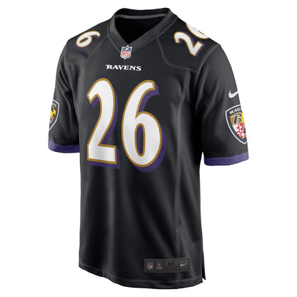 Rod Woodson Baltimore Ravens Nike Retired   Jersey - Black