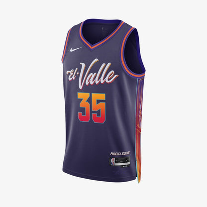 Kevin Durant Phoenix Suns 2024 City Edition Swingman Jersey - Purple