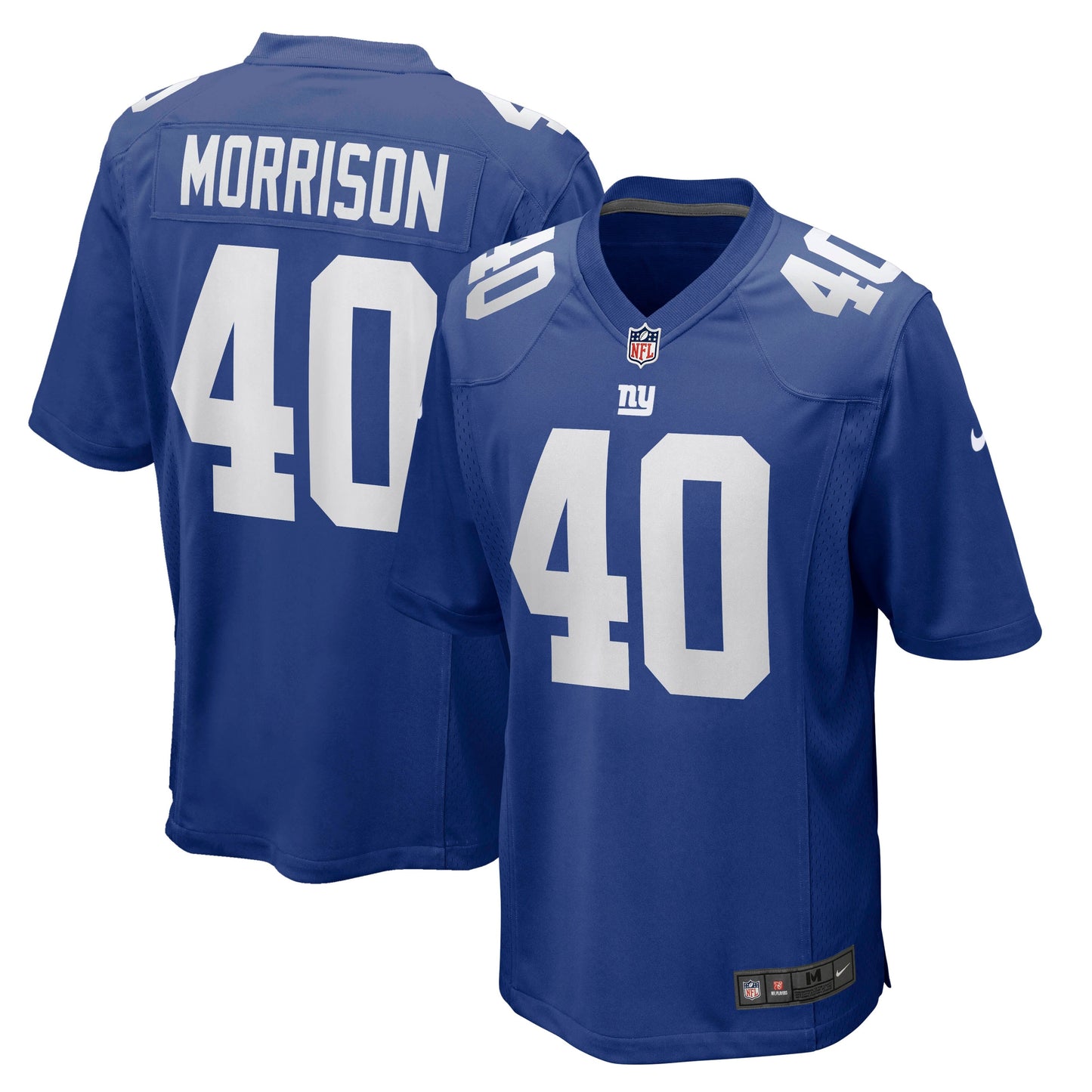 Joe Morrison New York Giants Nike Retired   Jersey - Royal