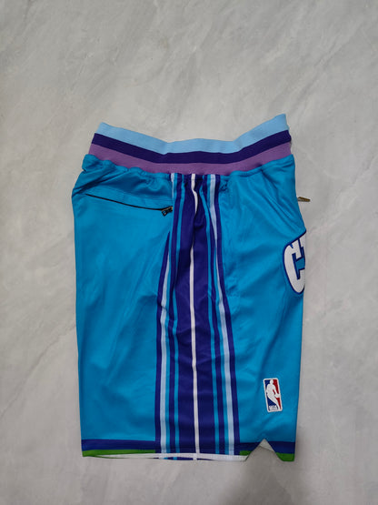 Charlotte Hornets Classic Blue Pocket Shorts