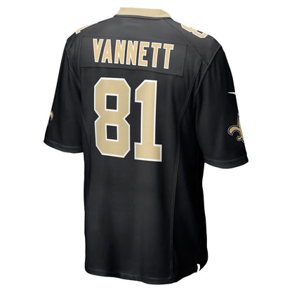 Nick Vannett New Orleans Saints Nike Game Jersey - Black