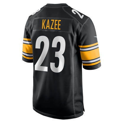 Damontae Kazee Pittsburgh Steelers Nike  Game Jersey -  Black