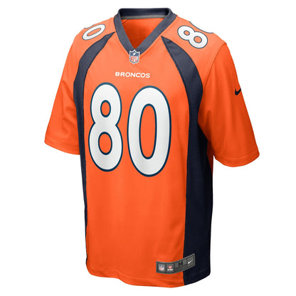 Greg Dulcich Denver Broncos Nike Game   Jersey - Orange