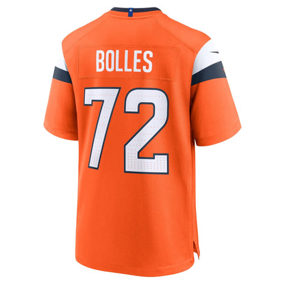 Garett Bolles Denver Broncos Nike Team Game Jersey -  Orange