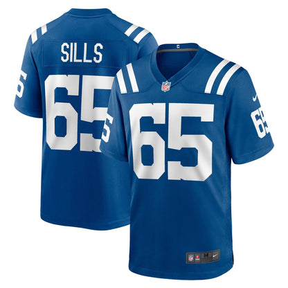 Josh Sills Indianapolis Colts Nike Team Game Jersey -  Royal