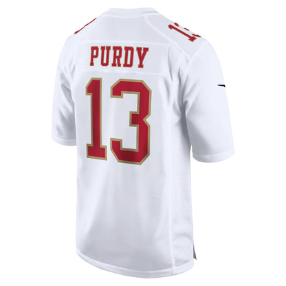 Brock Purdy San Francisco 49ers Nike Fashion Game Jersey - Tundra White