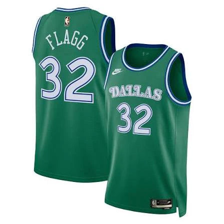 Dallas Mavericks Cooper Flagg Nike green 2025 NBA Draft First Round Pick Swingman Jersey