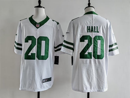 Men's New York Jets Breece Hall Jersey-White